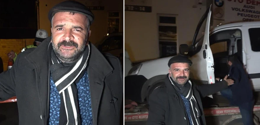 Alkollü arkadaşı ceza yerken o şarkı söyledi: Ortaya renkli görüntüler çıktı