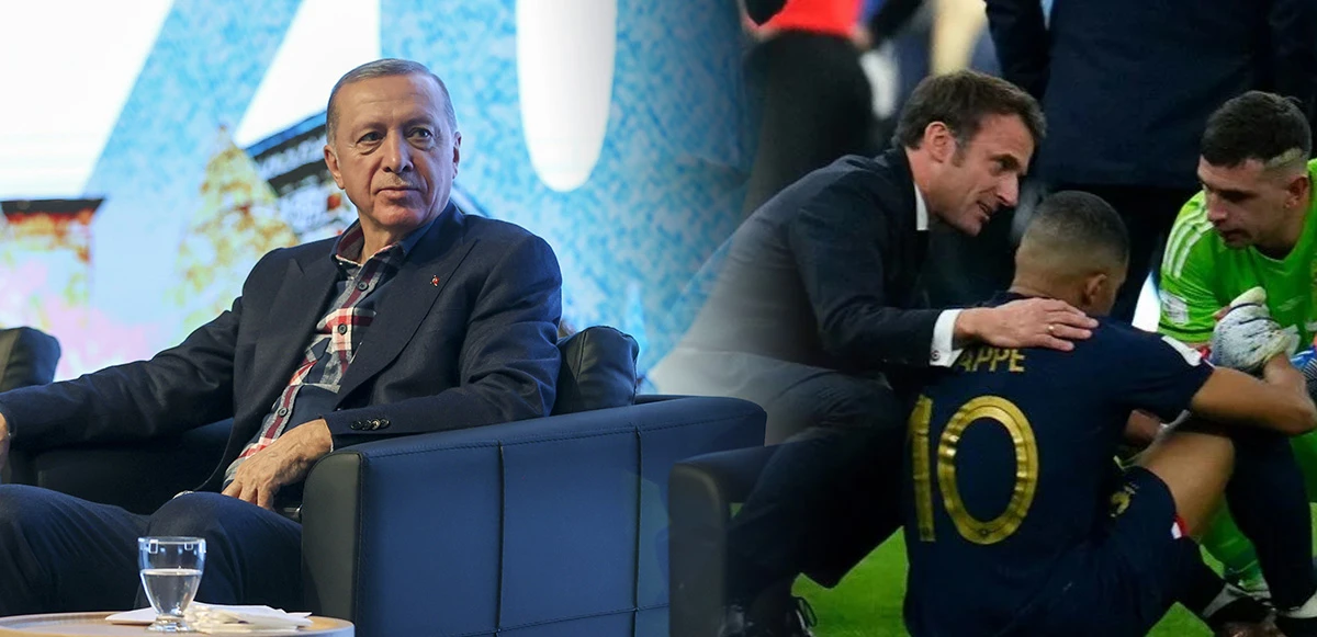 Erdoğan, Arjantin yenilgisi sonrası Macron'u hangi sözlerle teselli ettiğini anlattı, salondakiler kahkaha attı