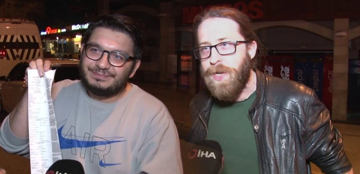 Denetimde ceza yedi, makbuzu doğum günü olan arkadaşına hediye etti