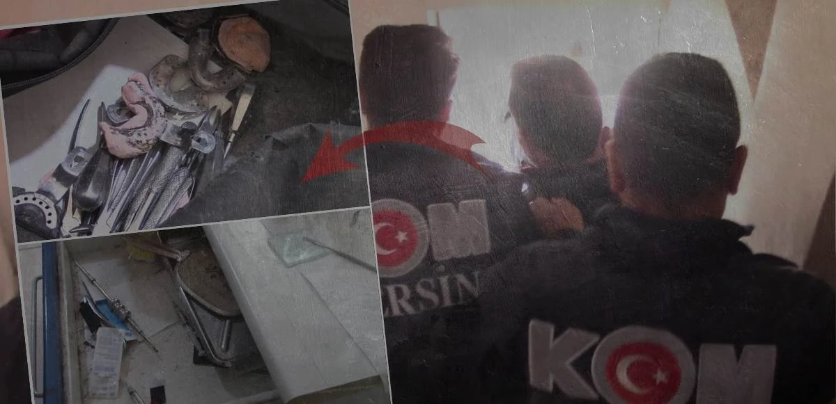 Mersin'de 20 yıllık 'sahte diş hekimi'ne şok operasyon: Mide bulandıran görüntüler