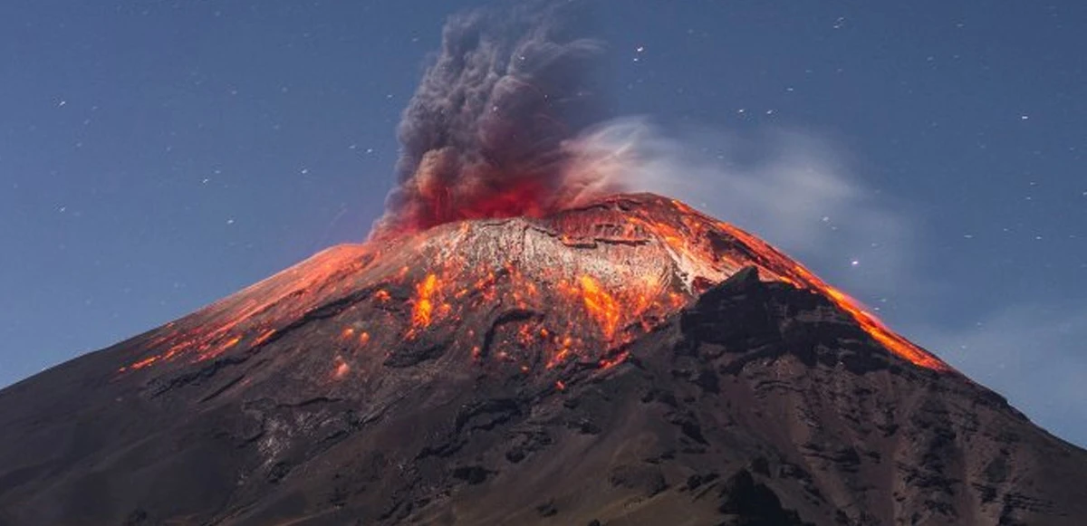 Popocatepetl ateş püskürdü: 24 saatte 5 patlama