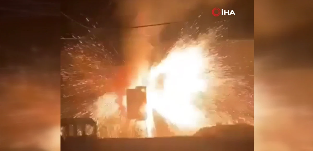 Diyarbakır'da korku dolu anlar! Elektrik panosu bomba gibi patladı