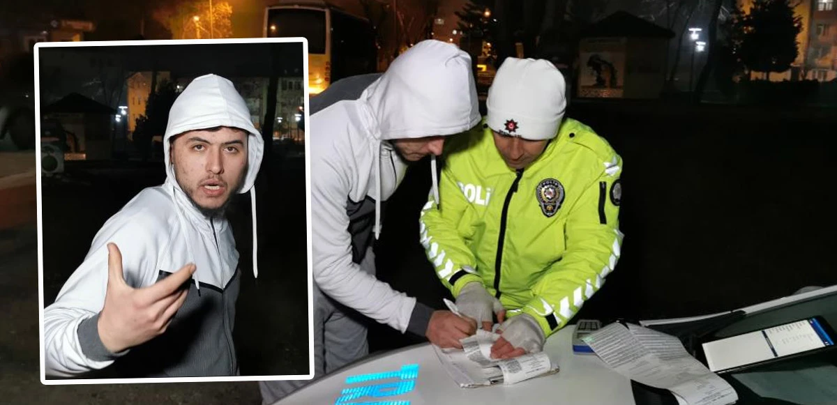 Alkollü sürücü pişkin tavırlarıyla pes dedirtti