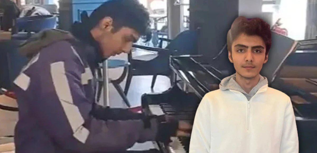 Piyano resitali ile sosyal medyada gündem olan kurye konuştu: Hayalim piyanist olmak