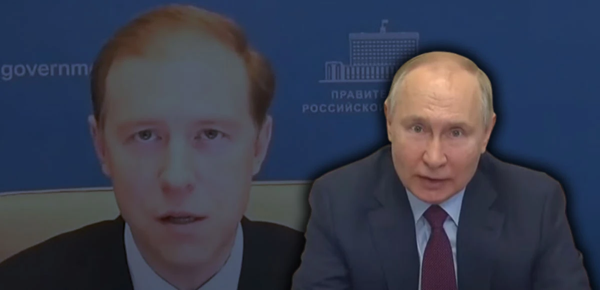 Rusya Devlet Başkanı Putin çılgına döndü! Başbakan Yardımcısı Denis Manturov’u azarladı: Neden aptalı oynuyorsun?