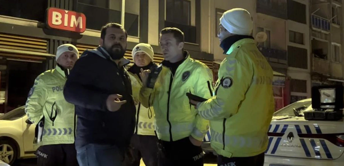 Alkollü sürücü cezadan kaçmak istedi, söyledikleri 'pes' dedirtti