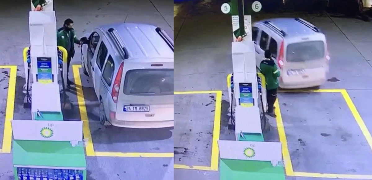 Ataşehir'de aracına yakıt aldı, ücretini ödemeden kaçtı