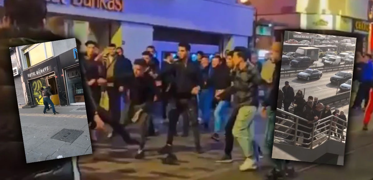İstanbul çok gergin: Tekme ve sopalı kavgalar kamerada
