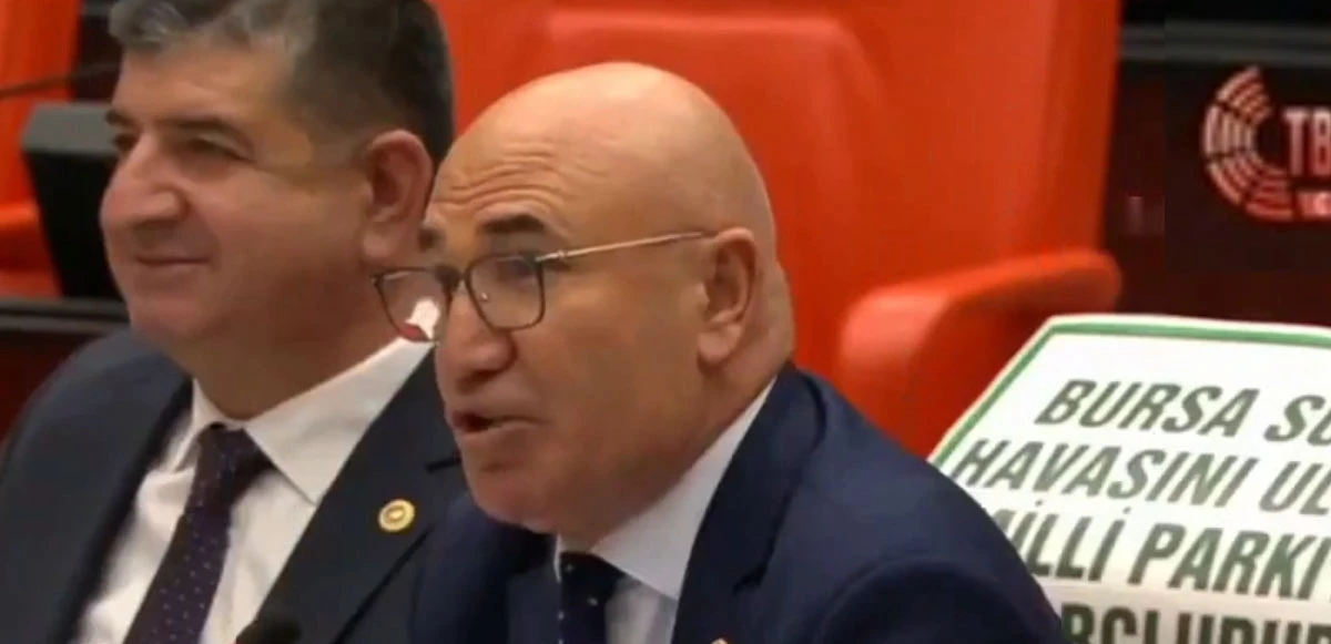 CHP'li Mahmut Tanal 1 dakikalık söz hakkında aynı cümleyi defalarca tekrarladı
