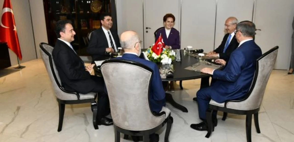 Altılı masa ‘Millet İttifakı’ oldu: Aday 13 Şubat’ta açıklanacak