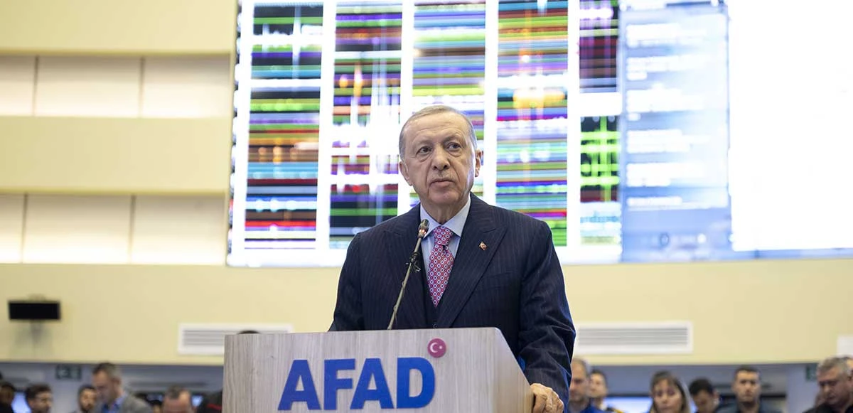 Cumhurbaşkanı Erdoğan AFAD Başkanlığı'nda son bilançoyu paylaştı
