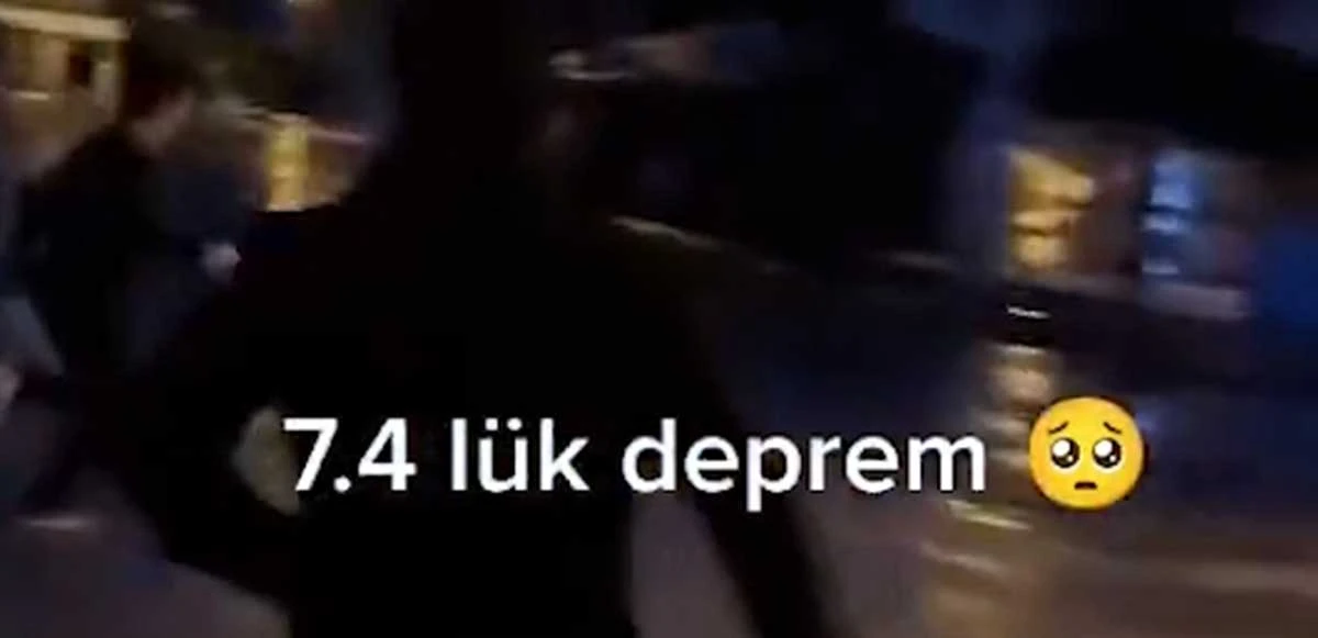 Hatay'da o anlar kamerada: Depreme sokakta yakalandılar