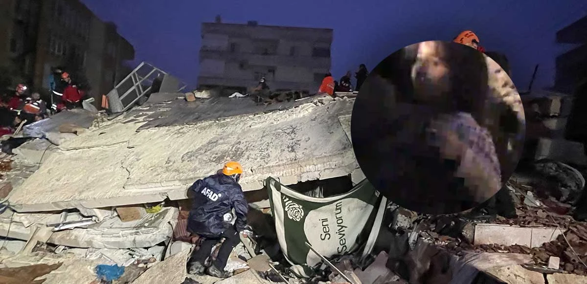Kahramanmaraş’ta 7.4 büyüklüğündeki deprem sonrası ilk güzel haber geldi: Enkazdan sağ bir şekilde çocuk kurtarıldı