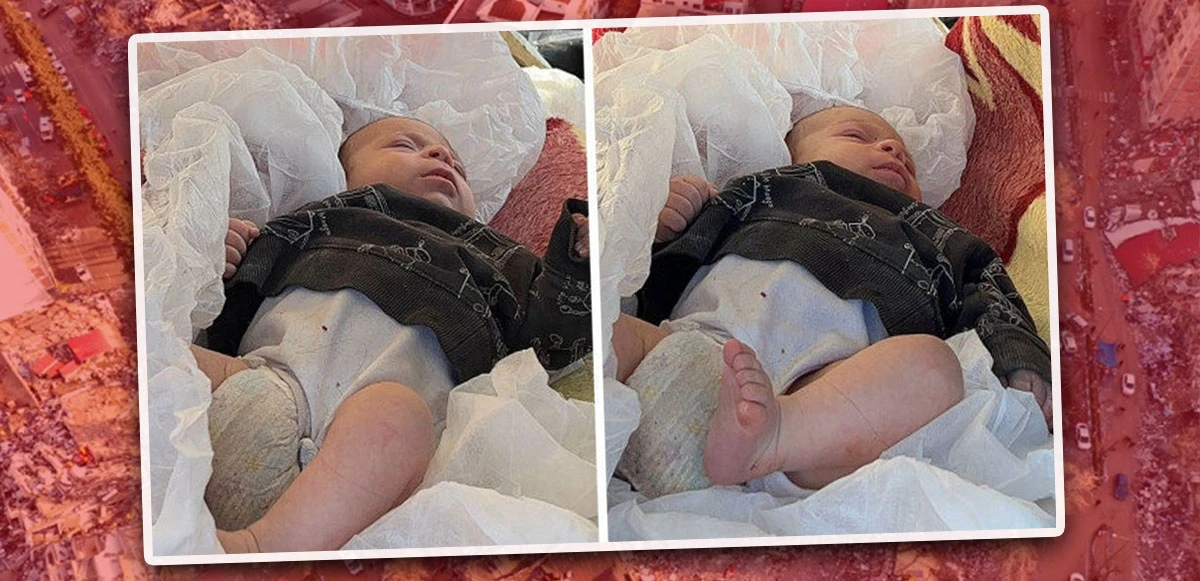 29 saat sonra gelen umut! 2 aylık Mehmet Çınar bebek, enkaz altından sağ olarak kurtarıldı