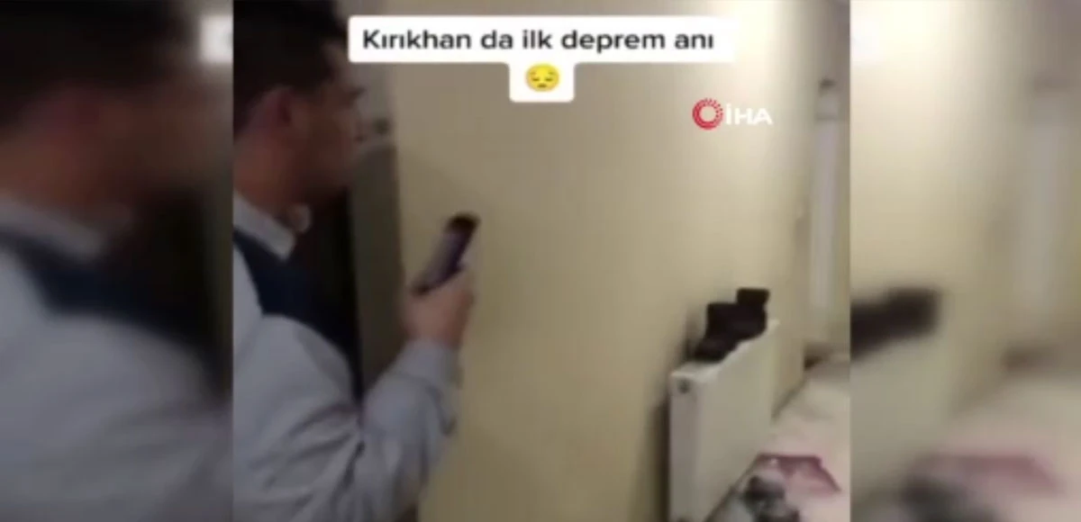 İlk depreme evde yakalanan ailenin korku anları: Ağlama anne, Allah'ım sen bizi koru