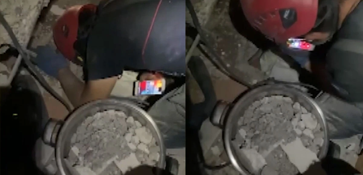 Enkazdan 99 saat sonra kurtarılırken, sevdiği şarkıyı açtırdı