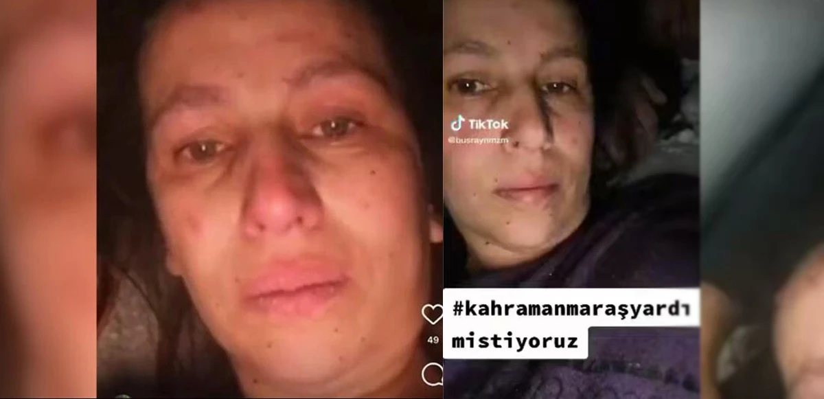Enkaz altından video çekip helallik isteyen aile kurtarıldı