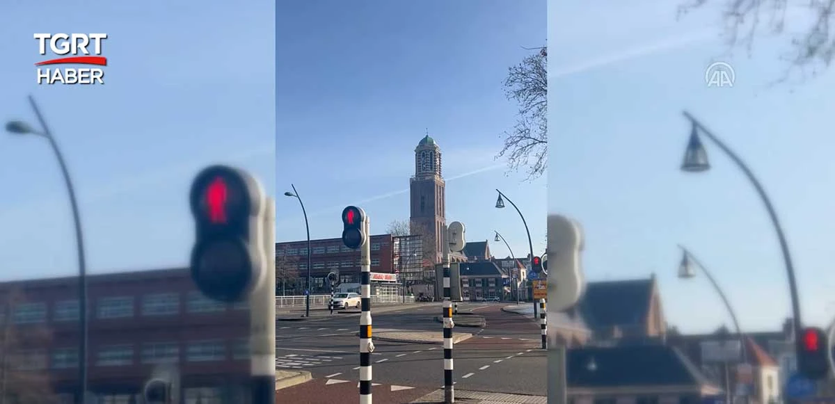Hollanda’da dayanışma için katedral çanıyla İstiklal Marşı çalındı