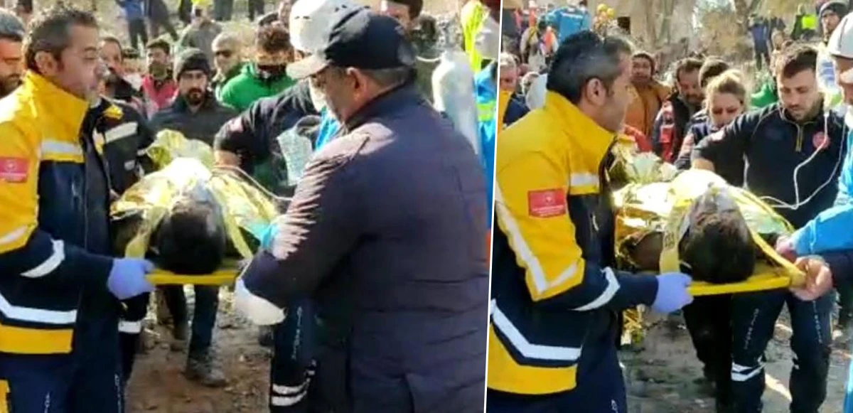 Hatay'da sevindiren bir haber daha geldi: 151 saat sonra kurtarıldı