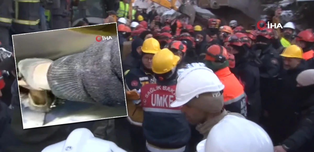 Enkaz altından çıkartılan Melisa'dan yürek dağlayan sözler