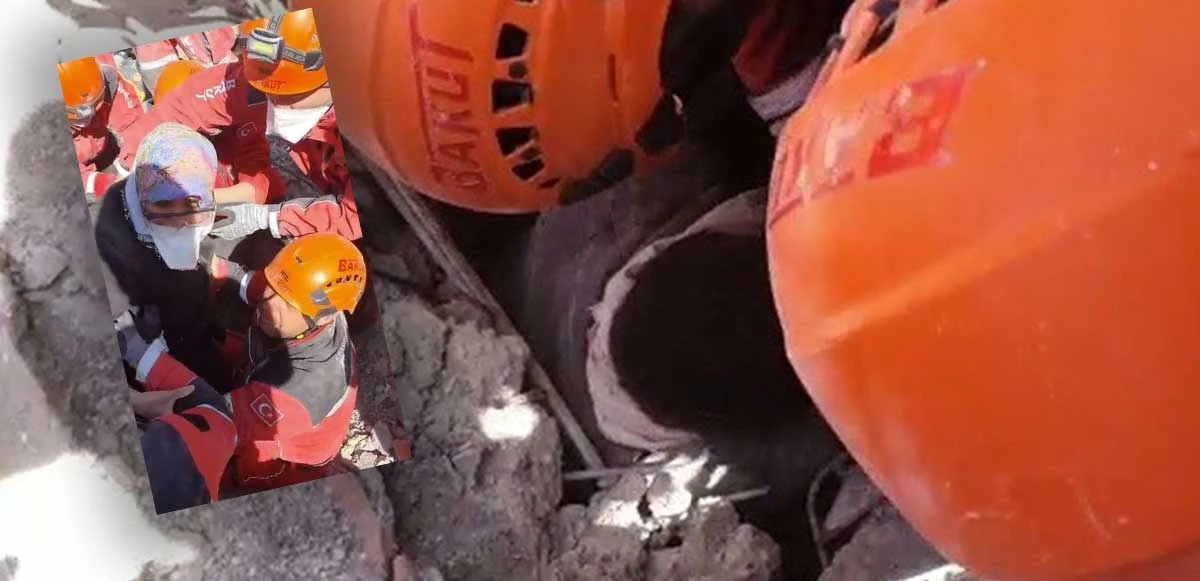 Kahramanmaraş'ta 203 saat sonra Hidayet ve Muharrem Polat çifti çıkartıldı