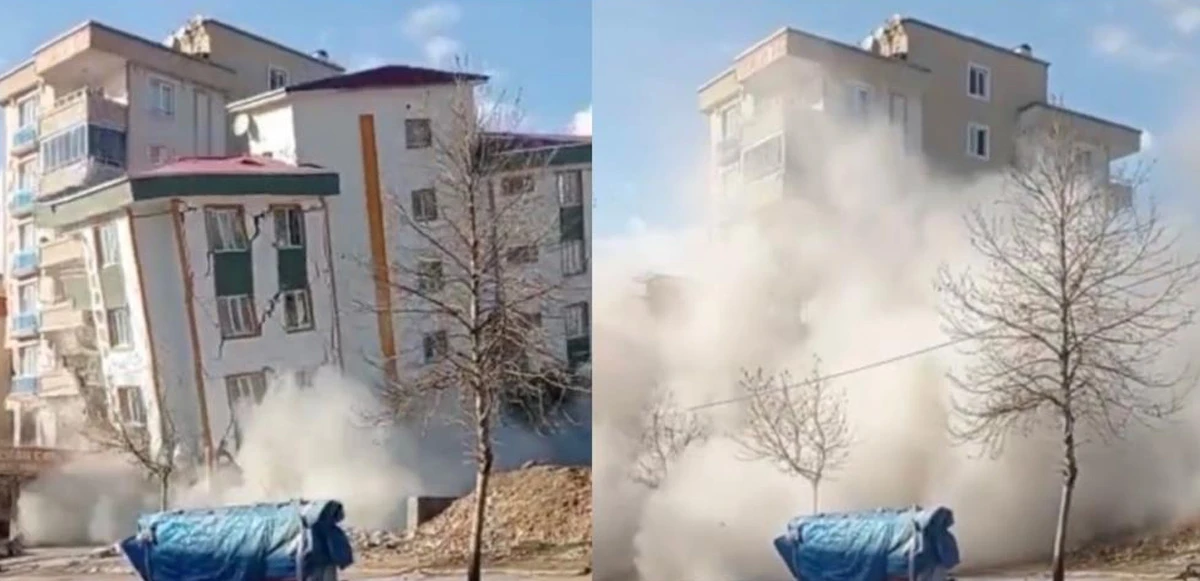 Korku, panik ve yıkım bir arada! Deprem anının yeni görüntüleri ortaya çıktı