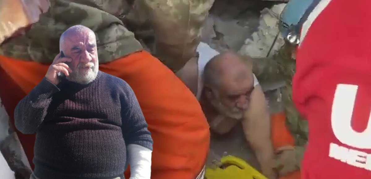 Depremde eşi ve kızını kaybetti... Ağzında sigarayla enkazdan çıkan Soner amca yaşadıklarını anlattı