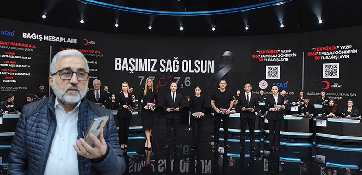 Bağış gecesinde ’50 milyar’ diyerek yanlış anlaşılan oto galericisi Hamit Duras yardımını arttırdı