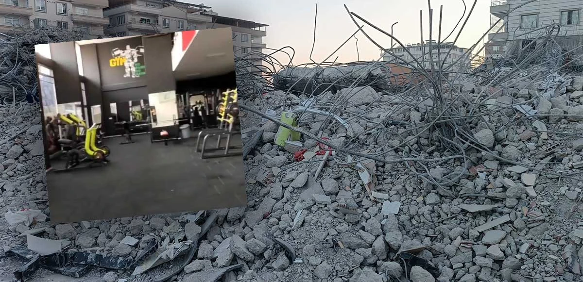 Yıkılan apartmanda spor salonu için kolonların kesildiği iddia edildi