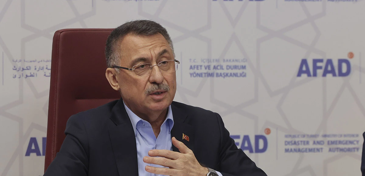 Fuat Oktay'dan siyaset peşinde koşanlara sert tepki: Hiç yüzleri kızarmıyor