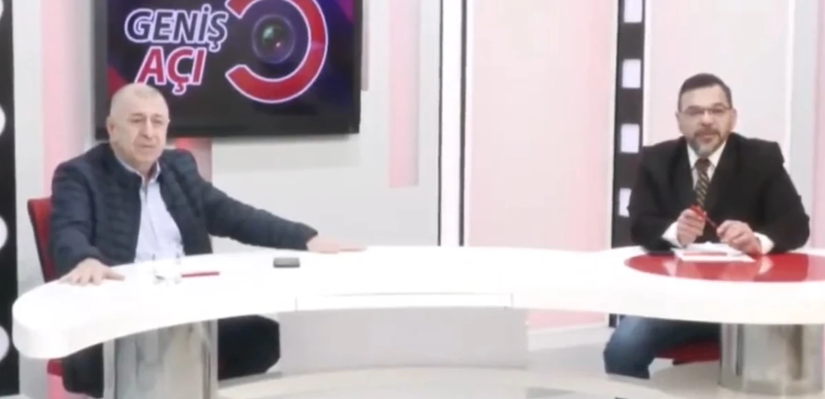 Ümit Özdağ 6.4'lük depreme yakalandı