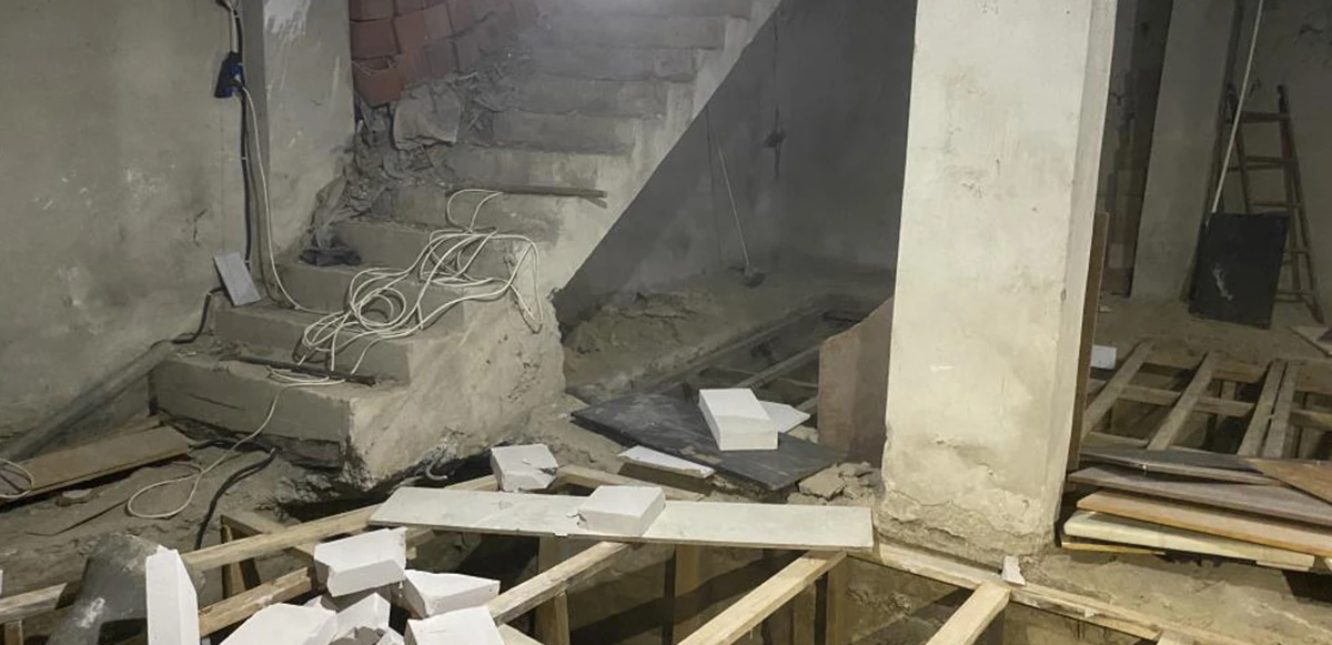 İstanbul'da zeminden 1.5 metre kaçak kat inen şahsın ifadesi pes dedirtti