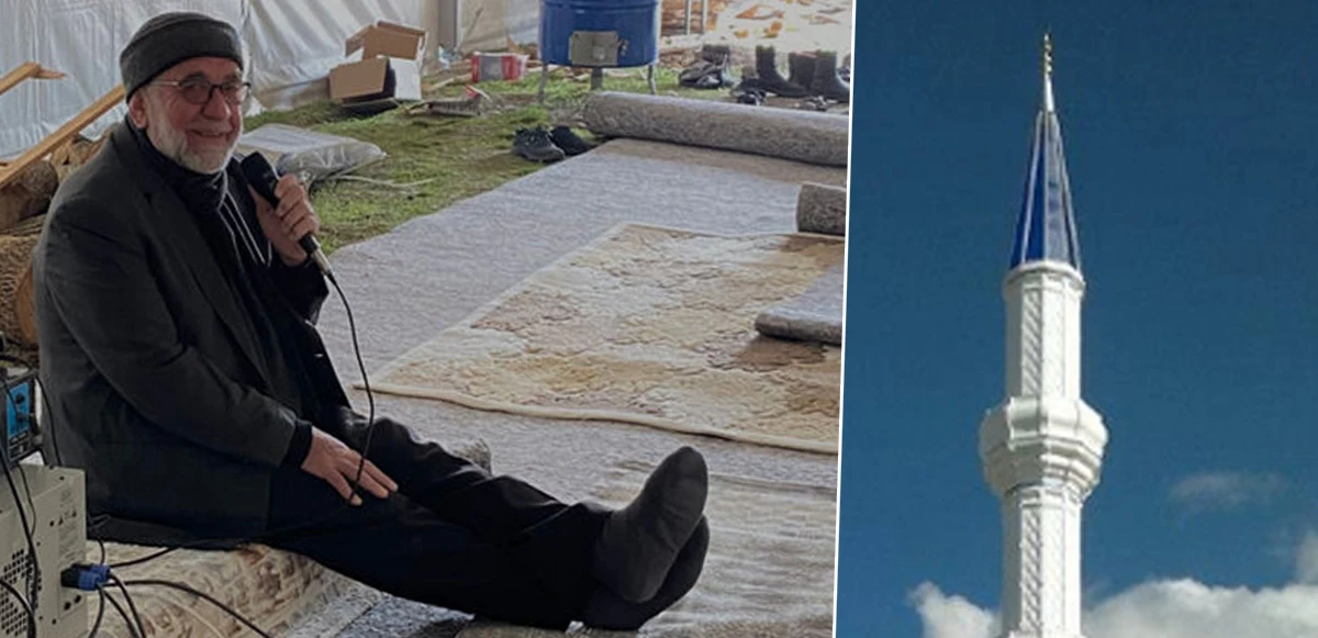 Kahramanmaraş'ta iç ısıtan anlar: Cami imamı depremzede çocuklar için şarkı söyledi