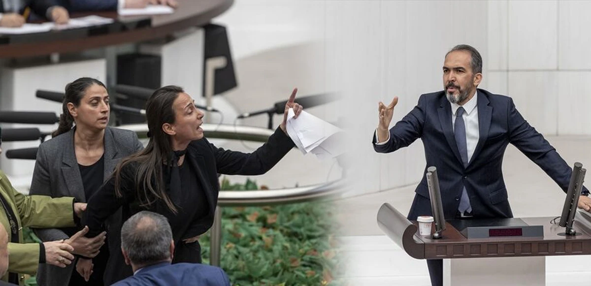 Meclis'te AK Parti ile HDP ve CHP vekilleri arasında gergin anlar