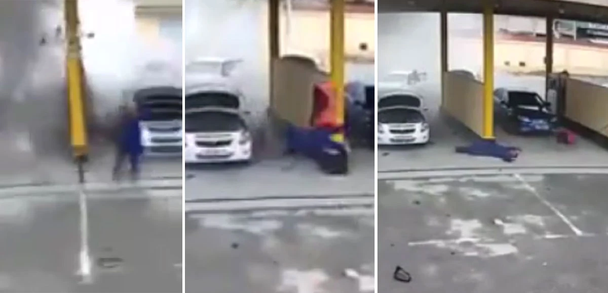 LPG tankı dolum sırasında patladı! Talihsiz çalışan kopan parçanın sekmesiyle hayatını kaybetti