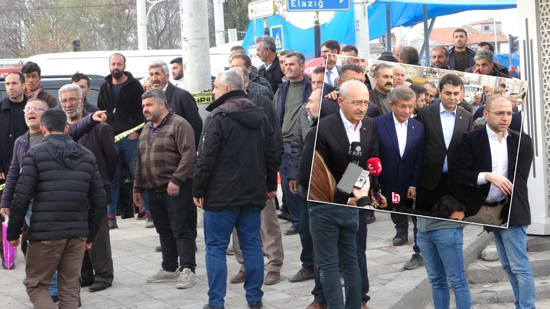 Kılıçdaroğlu'na Malatya’da protesto! 'Teröristlerle işbirliği yapan burada gezemez'