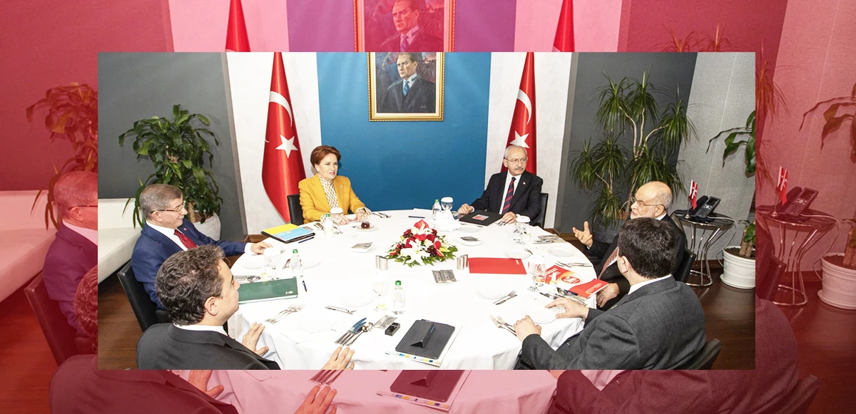 6'lı masada ortak liste çatlağı! İYİ Parti 9 ile onay verdi