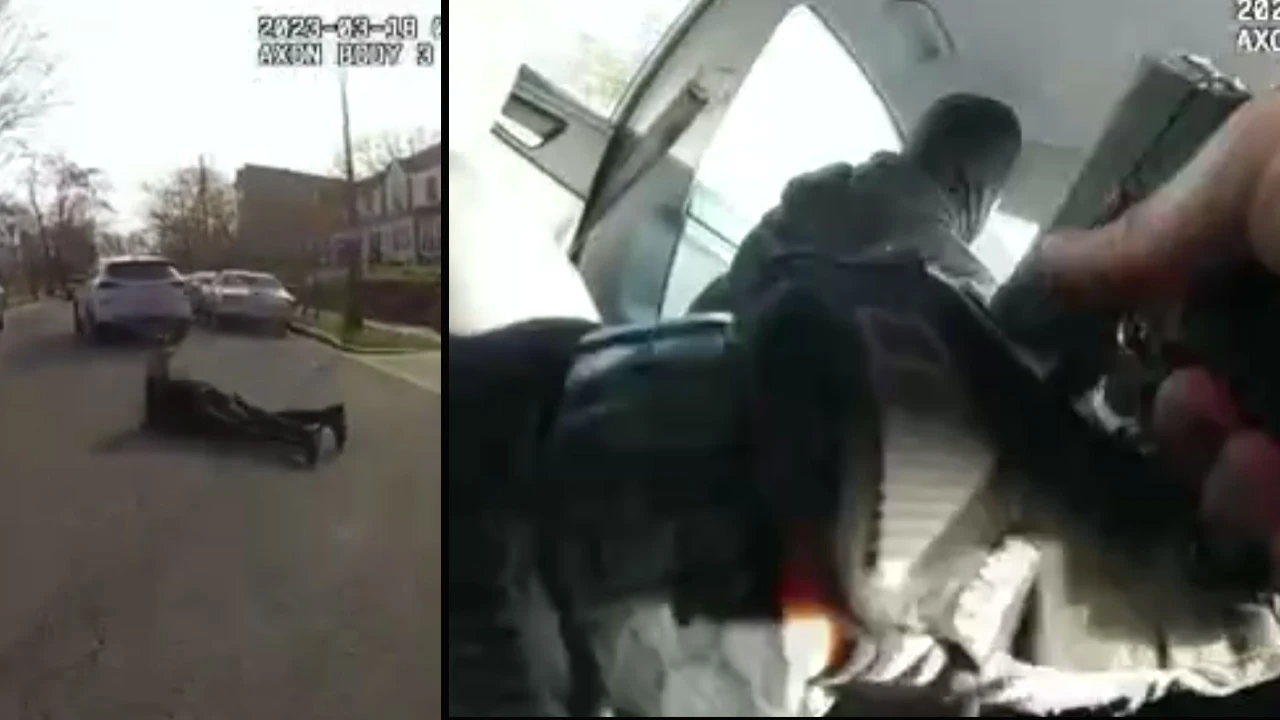 Hırsız araçtaki polisle beraber kaçınca olanlar oldu!