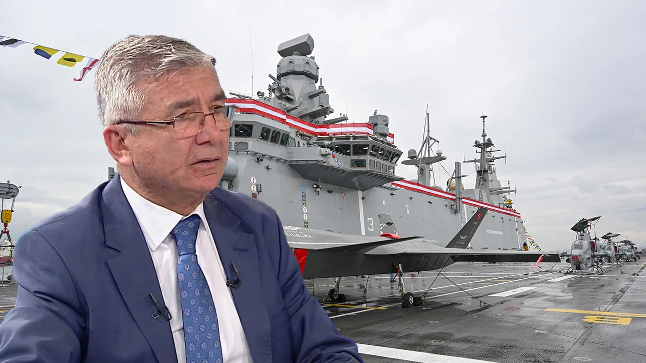 Prof. Dr. Mesut Hakkı Caşın'dan TCG Anadolu övgüsü: Barbaros'un torunları Akdeniz'e geri döndü