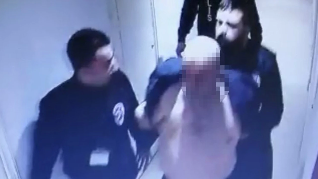 Film gibi gasp kamerada: İş insanını kelepçeleyip kaçırdılar
