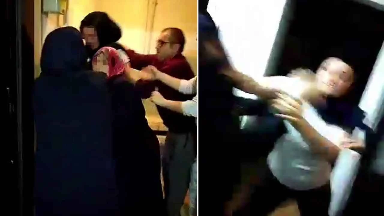 Kiracıya şiddet artıyor! Ev sahibi evi bastı, terlikler havada uçuştu