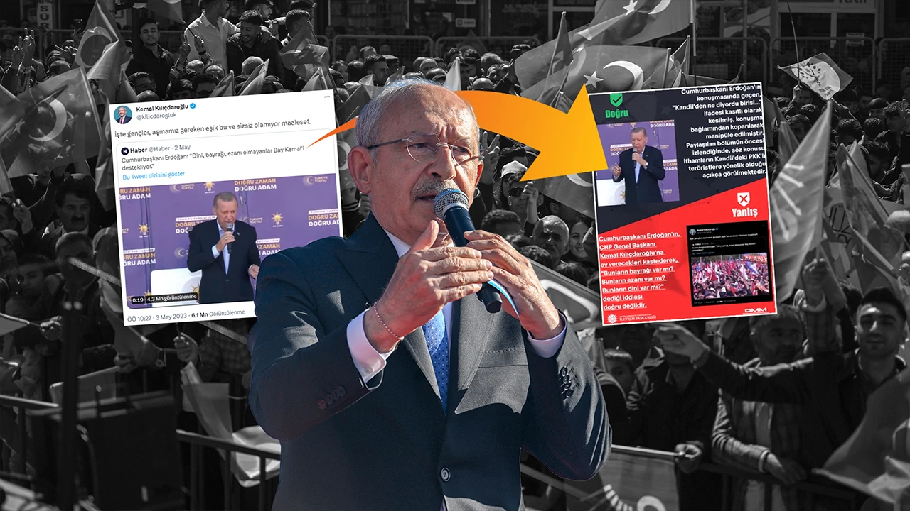 Kılıçdaroğlu'nun Erdoğan paylaşımına İletişim Başkanlığı'ndan yalanlama