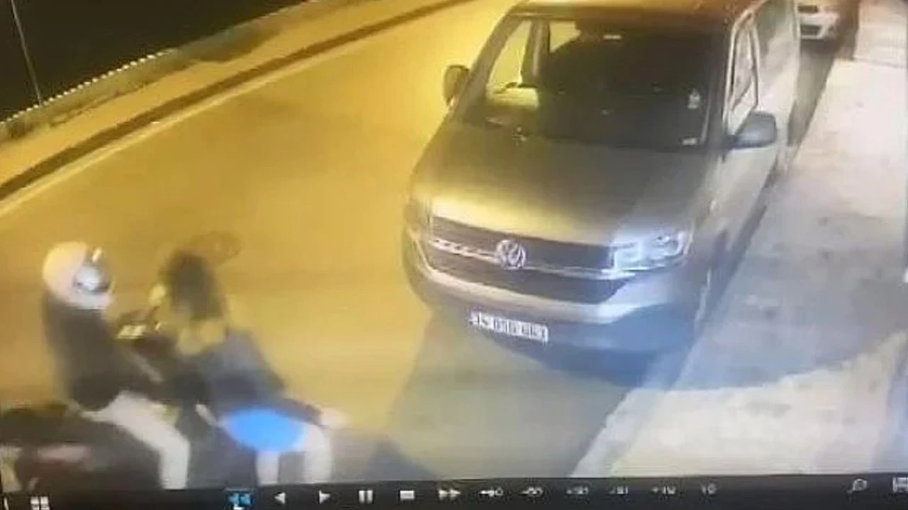 Motosikletli tacizci kamerada! Sosyal medyadan yardım istedi