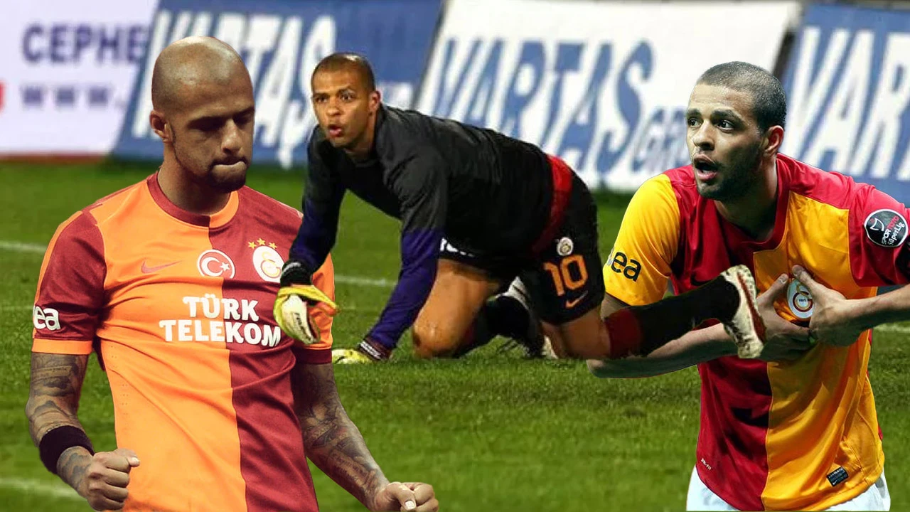 Bir futbolcudan fazlası: Felipe Melo! Sahada 'pitbull', kalede 'duvar'