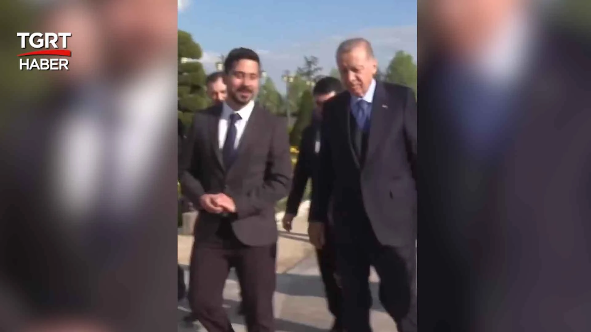 Cumhurbaşkanı Erdoğan kendisini taklit eden fenomen ile buluştu
