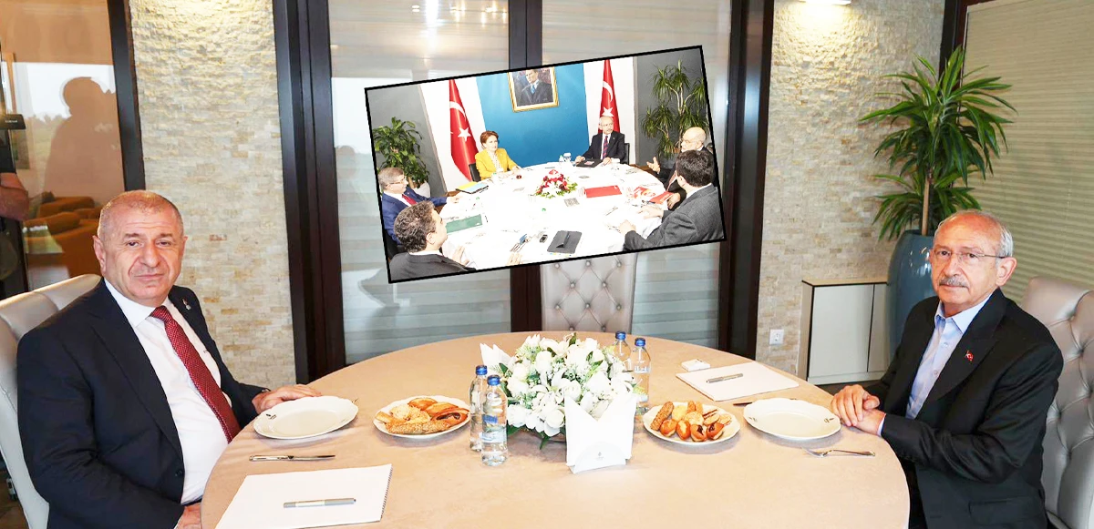 6'lı masada Zafer Partisi lideri Ümit Özdağ çatlağı: 2 lider gönülsüz