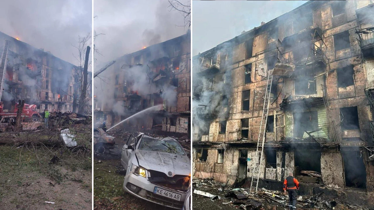 Zelenskiy'nin memleketine bomba yağmuru