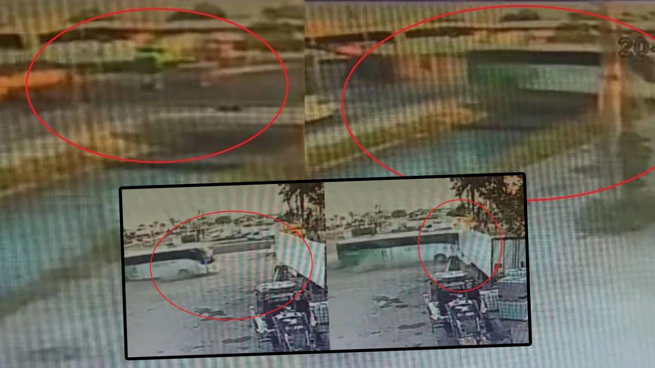 Facia göz göre göre gelmiş... Mersin'deki kazanın görüntüleri ortaya çıktı