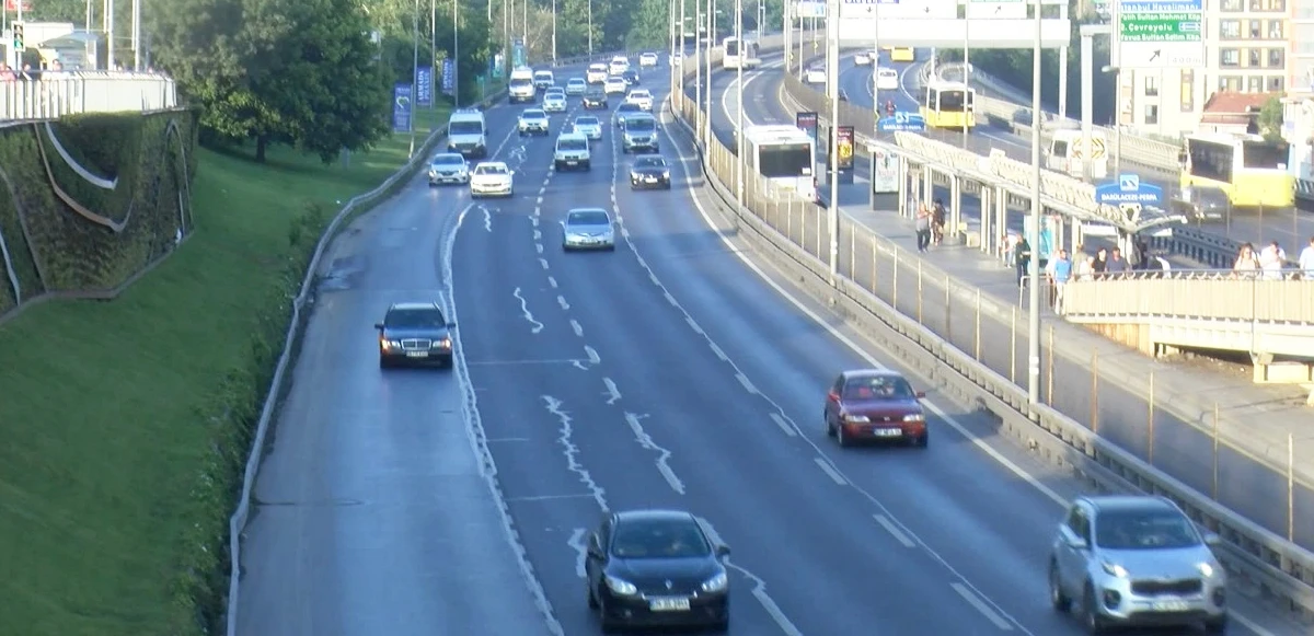 İstanbul trafiği bayramda şaşırttı, harita yemyeşil oldu