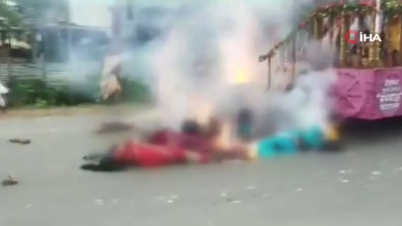 Festivalde yüksek gerilim hattı felaketi: Akıma kapılanlar feci şekilde öldü